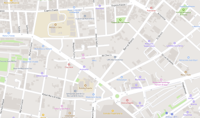 Mapa da região da UniRV em Rio Verde, Goiás